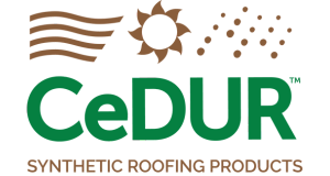 CeDUR synthetic roofing products