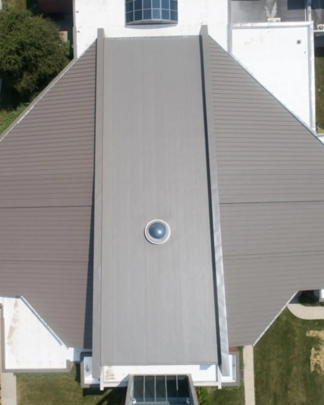 Residential roof replacement with skylight integration in Santee, CA