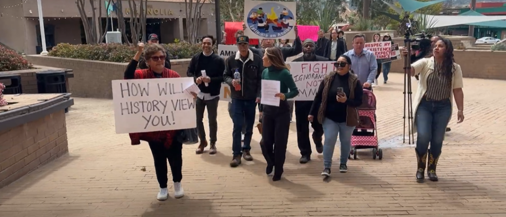 ICE raid sparks outrage in El Cajon